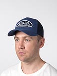 Бейсболка VON DUTCH арт. VD/0/CAS1/COL/BLU  (синий)